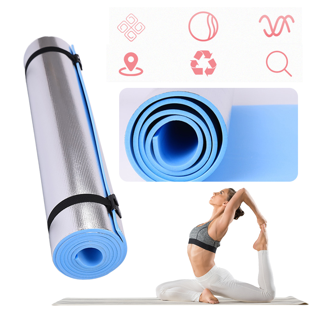 Yoga Fitness At Home - حصيرة يوجا إيفا مانعة للانزلاق ،