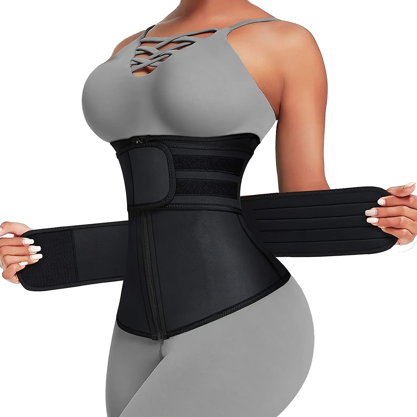 Weight Lifting Belt - حزام تدريب الخصر للنساء بحزام مزدوج