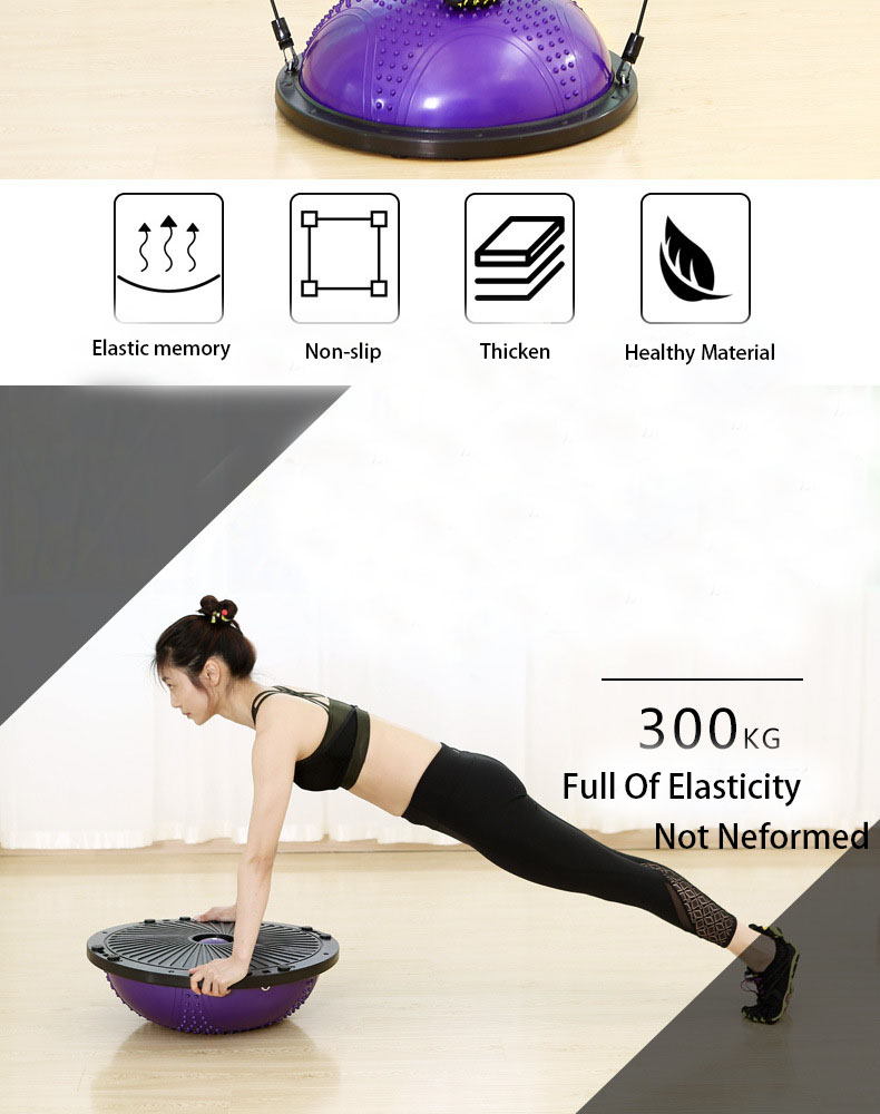 Bosu Ball Balance - استخدام المنزل اليوغا التوازن موجة سرعة