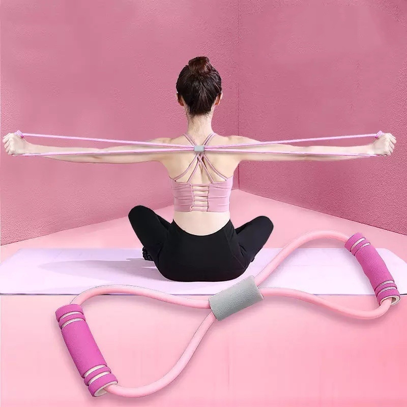 Yoga Fitness At Home - أربطة مقاومة مع رغوة رياضية في