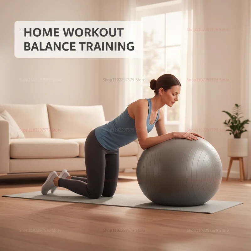 كرة يوغا مضادة للانفجار مع مضخ - مراجعة Bosu Ball Balance وسعره