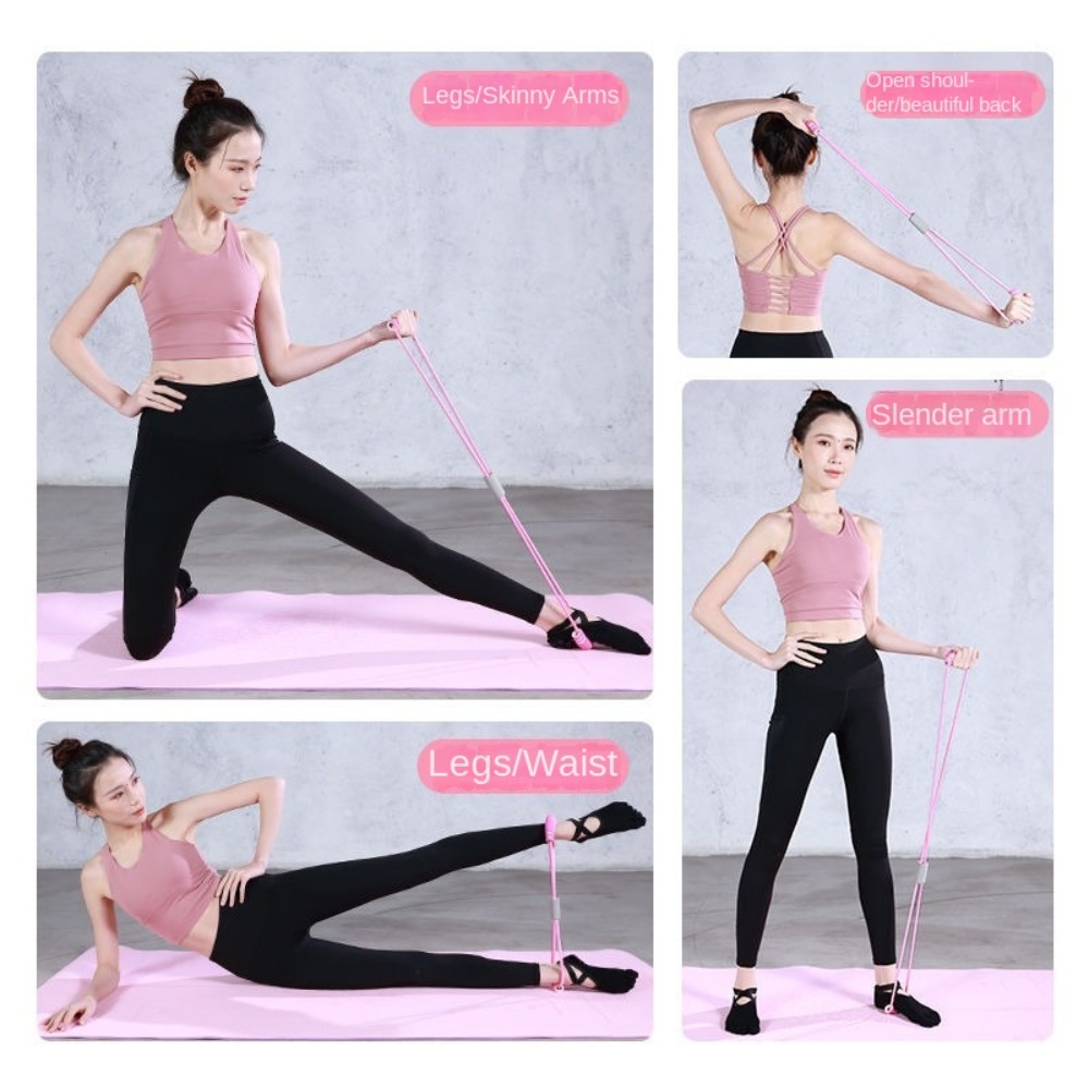 مجموعة أربطة مقاومة بـ 6 أنابي - مراجعة Yoga Fitness At Home وسعره