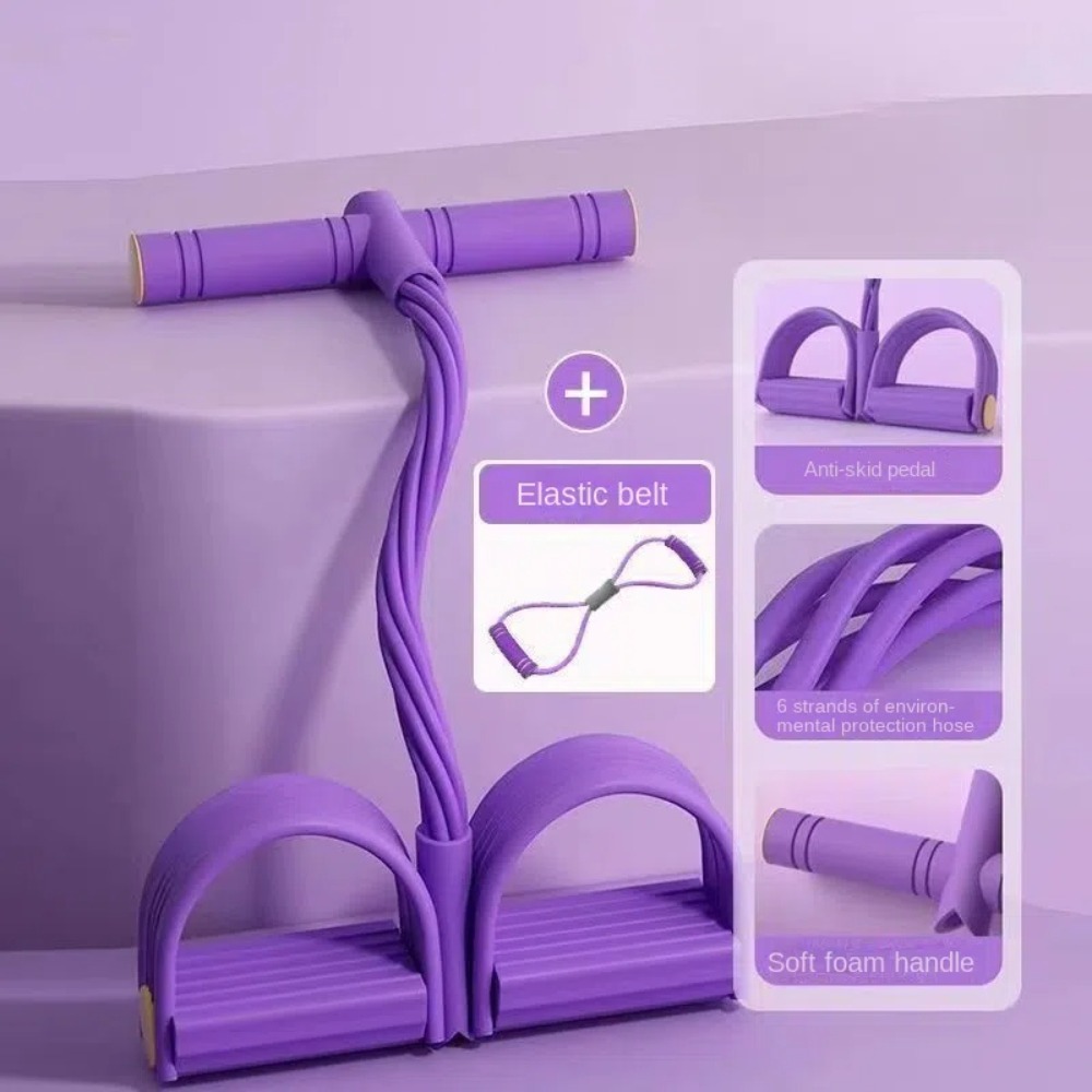 مجموعة أربطة مقاومة بـ 6 أنابي - مراجعة Yoga Fitness At Home وسعره