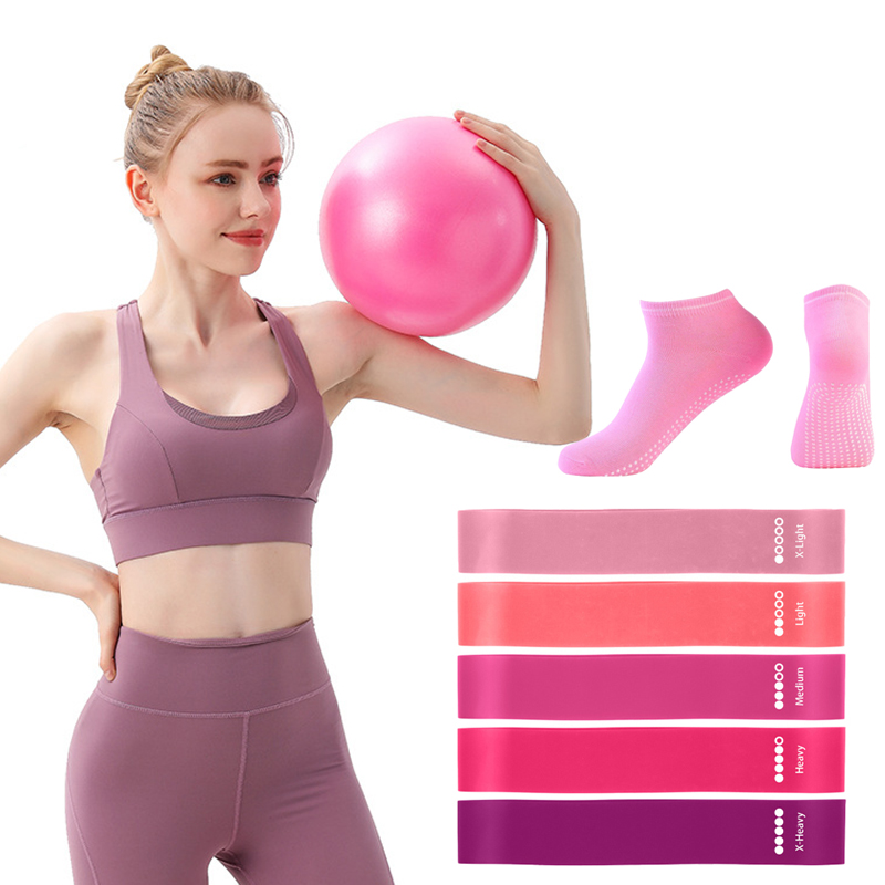 مجموعات جوارب بمقبض كرة البيلا - مراجعة Yoga Fitness At Home وسعره