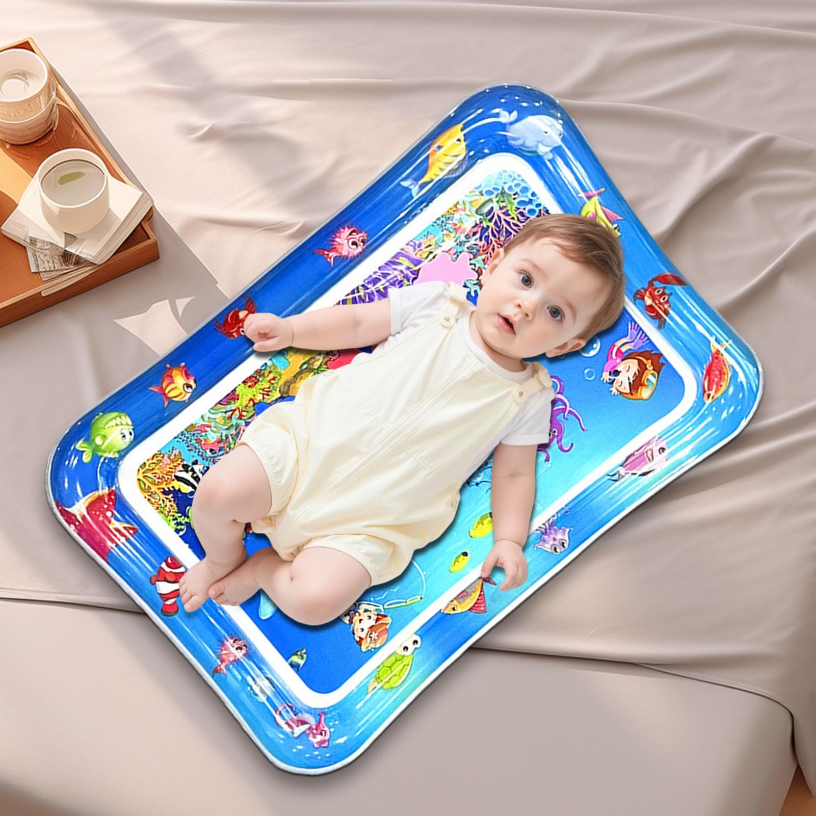 بساط مائي للأطفال بنمط حيوانات - مراجعة Gym Floor Mats وسعره