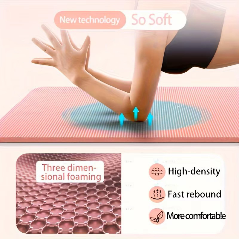 بساط بيلاتس ويوجا سميك 10/15 م - مراجعة Yoga Fitness At Home وسعره