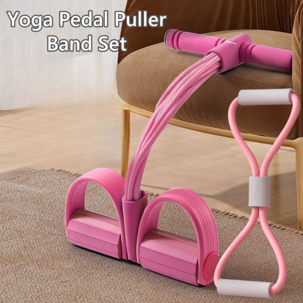 مجموعة أربطة مقاومة بـ 6 أنابي - مراجعة Yoga Fitness At Home وسعره