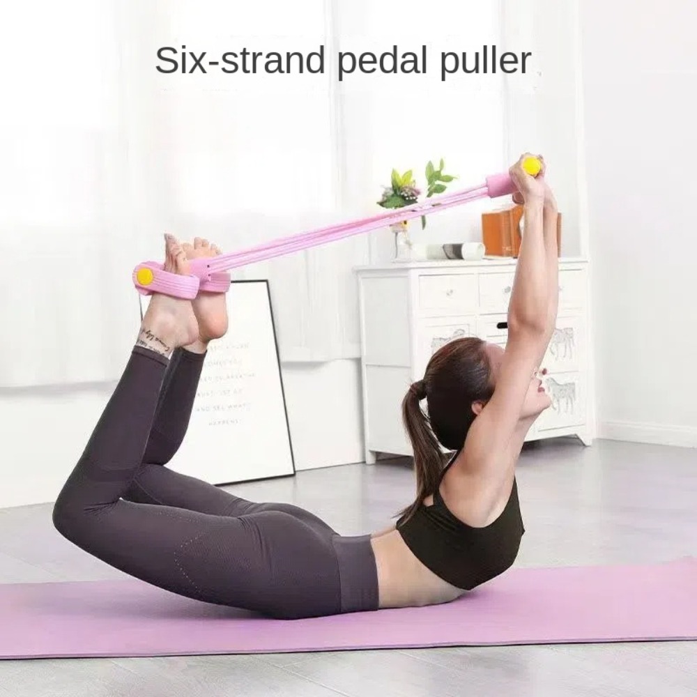مجموعة أربطة مقاومة بـ 6 أنابي - مراجعة Yoga Fitness At Home وسعره