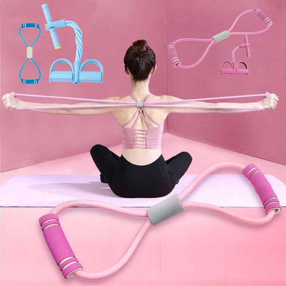 مجموعة أربطة مقاومة بـ 6 أنابي - مراجعة Yoga Fitness At Home وسعره