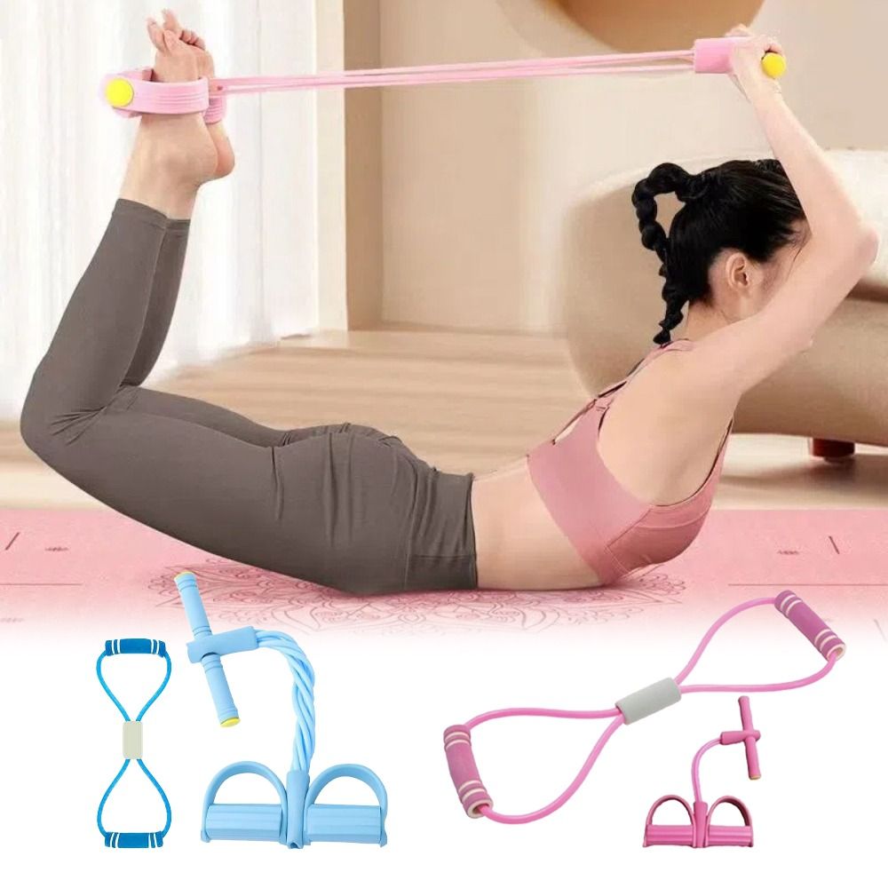 مجموعة أربطة مقاومة بـ 6 أنابي - مراجعة Yoga Fitness At Home وسعره