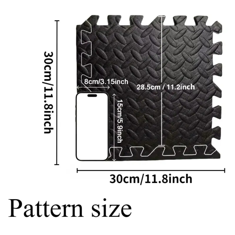 16 قطعة اللياقة البدنية اليوغا - مراجعة Gym Floor Mats وسعره