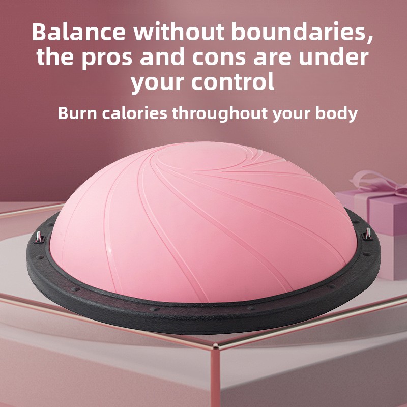 كرة يوغا نصف كروية جديدة لتشكي - مراجعة Bosu Ball Balance وسعره