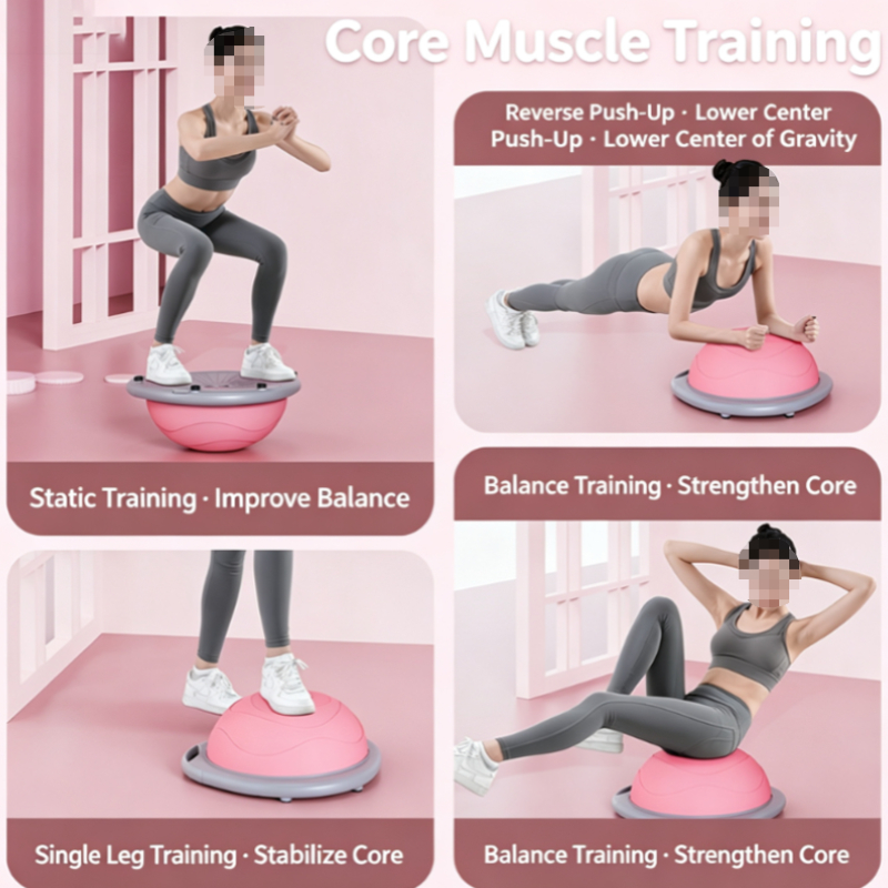 كرة توازن لتدريب عضلات الجسم ا - مراجعة Yoga Fitness At Home وسعره