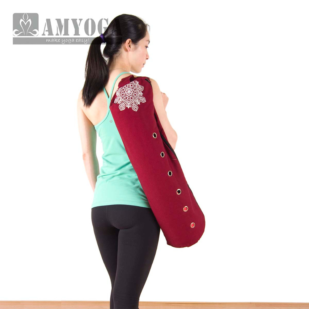 حقيبة يوغا قماشية بحزام كتف وا - مراجعة Yoga Of Fitness Mat وسعره