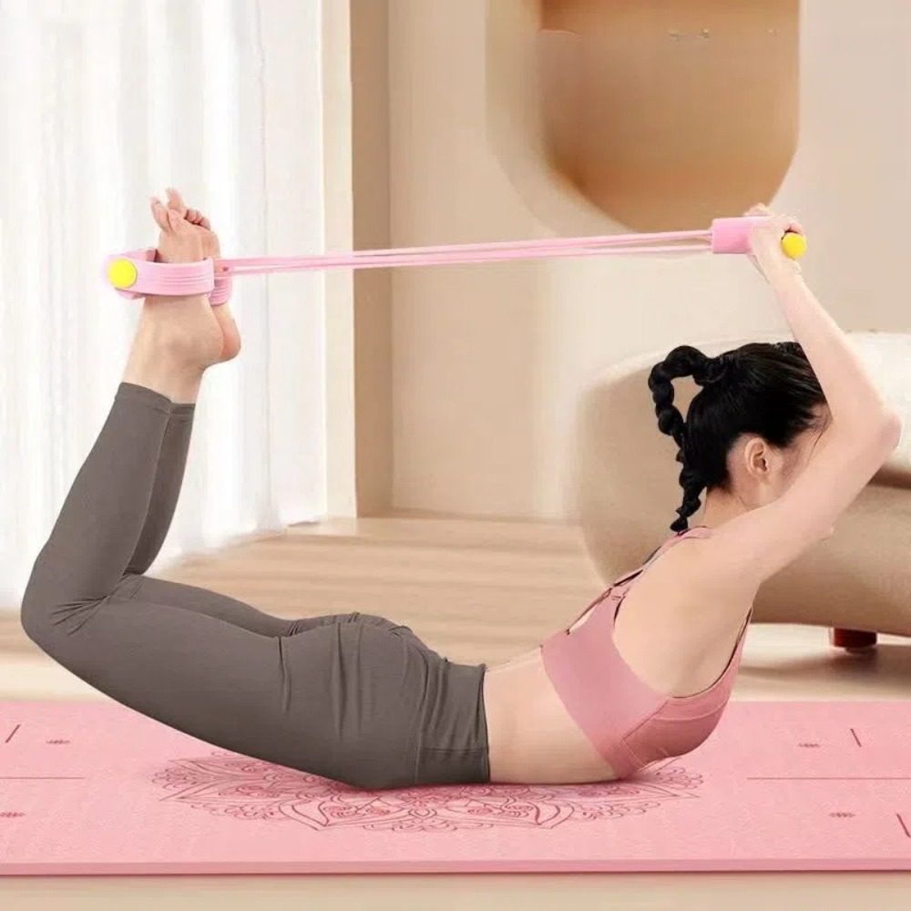 6-أنبوب المقاومة العصابات أجهز - مراجعة Yoga Fitness At Home وسعره