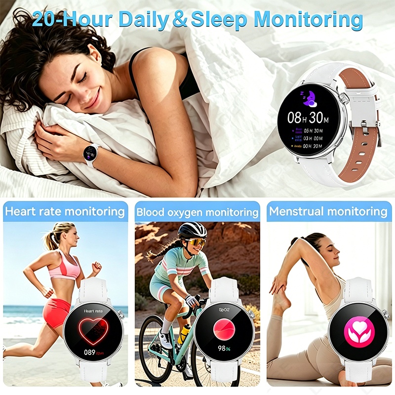 ساعة ذكية رياضية للنساء من LIG - مراجعة Oxygen Yoga & Fitness Joshua Creek وسعره