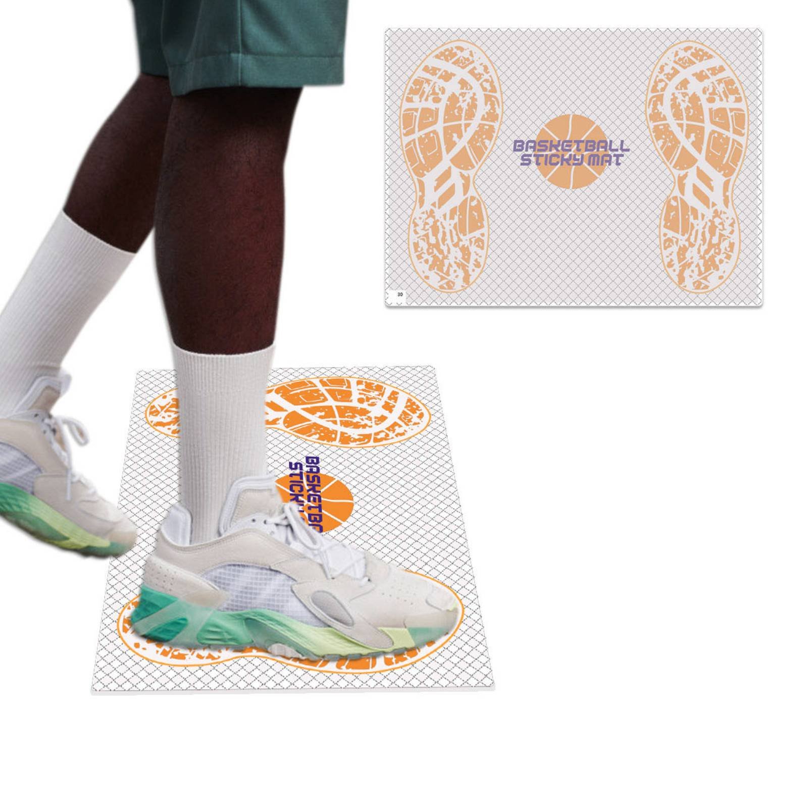 سجادة لاصقة لكرة السلة من مادة - مراجعة Gym Floor Mats وسعره