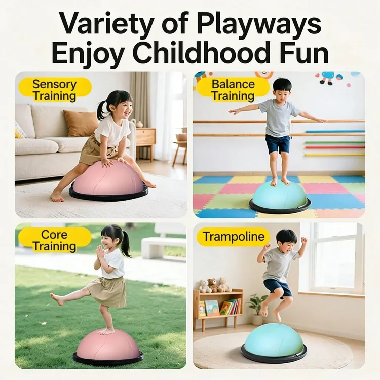 كرة بوسو نصفية مميزة الأكثر مب - مراجعة Bosu Ball Balance وسعره