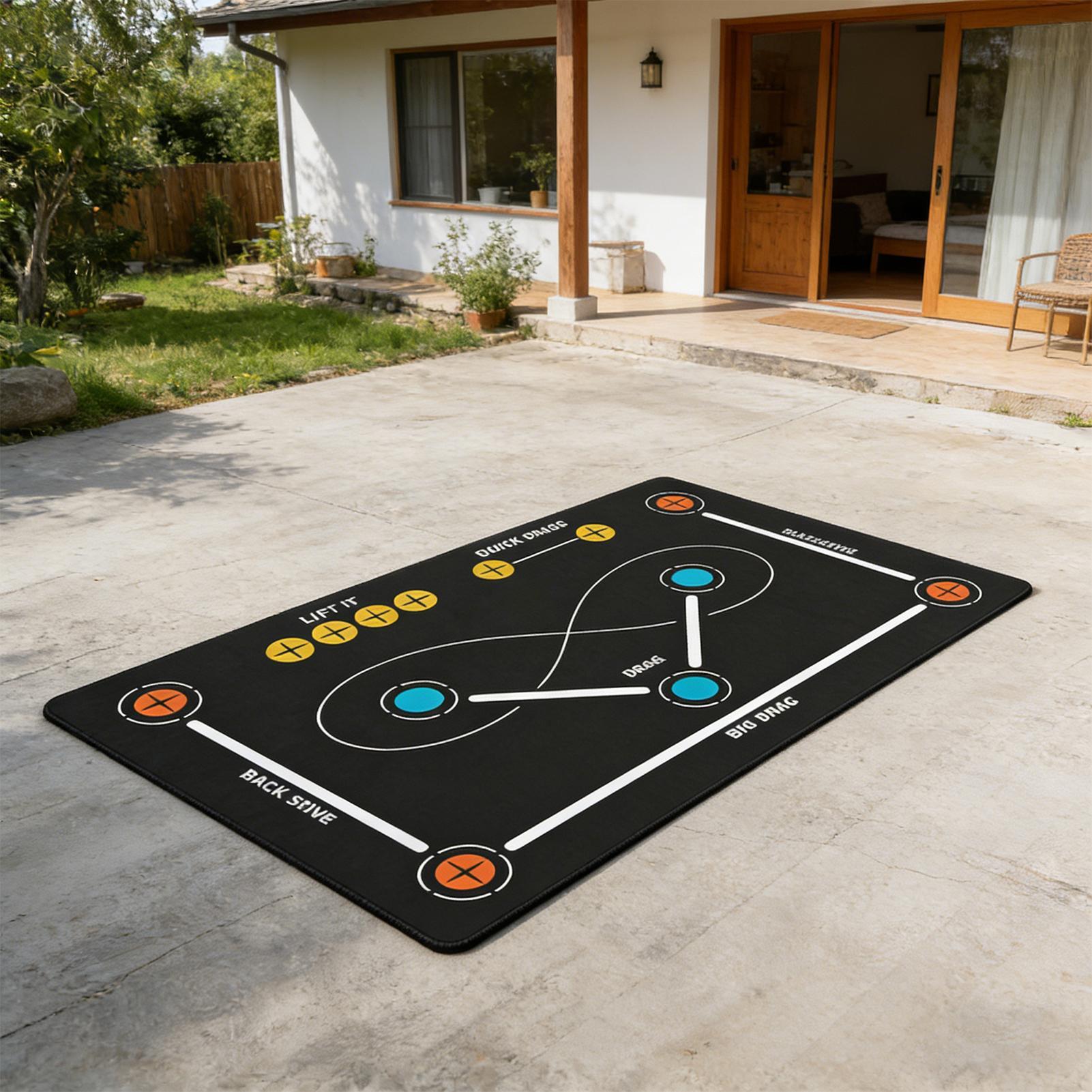 بساط تدريب كرة القدم 80*120 سم - مراجعة Gym Floor Mats وسعره